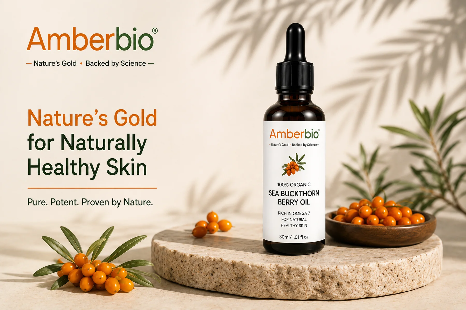 Sea Buckthorn Berry Oil supercritical CO2 · Supercritical CO2 extracted