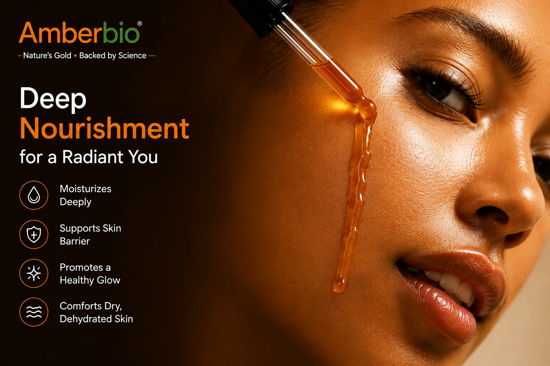 Deep Nourishment for a Radiant You · Berry oil for skin