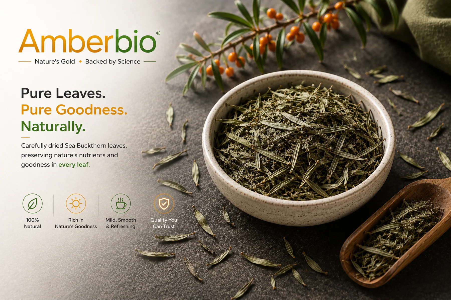 Pure Leaves. Pure Goodness. Naturally